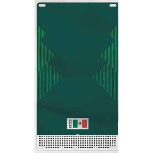 Mexico Soccer Flag Xbox Series S Console Skin